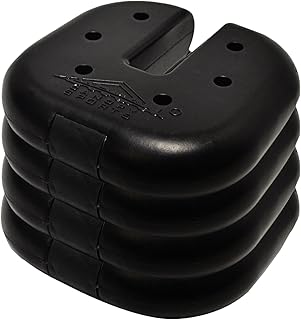 Caravan Canopy Sports 10001200011 Caravan Weight Plates, Black