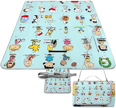 Amazon Co Jp スヌーピー レジャーシート 厚手 150x150 ピクニックシート おしゃれ こども ピクニックマット コンパクト 子供 防水 大きめ 1 6人用 折りたたみ 携帯便利 テントマット 軽量 クッション アウトドア スポーツ アウトドア