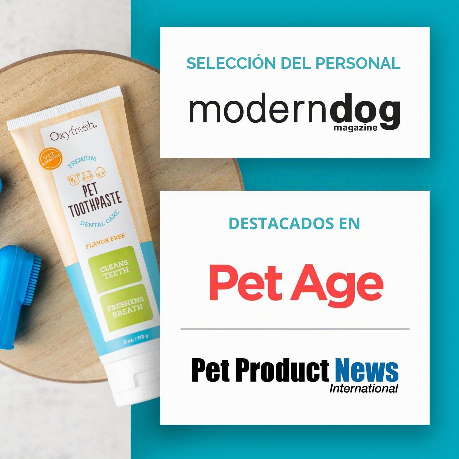 Oxyfresh Pet Gel Gel dental para animales 113g