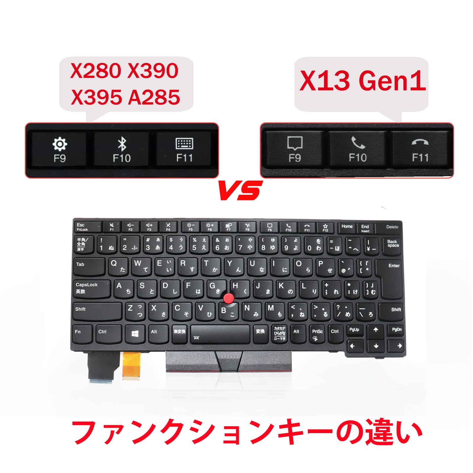 Amazon | iJungYee バックライト付き日本語キーボード 5N20V43063
