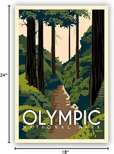 Miniatura 31 de Parques nacionales de las dunas de Indiana, impresión de póster de viaje, póster de viaje retro, parque nacional en Indiana, arte de pared de Dunas