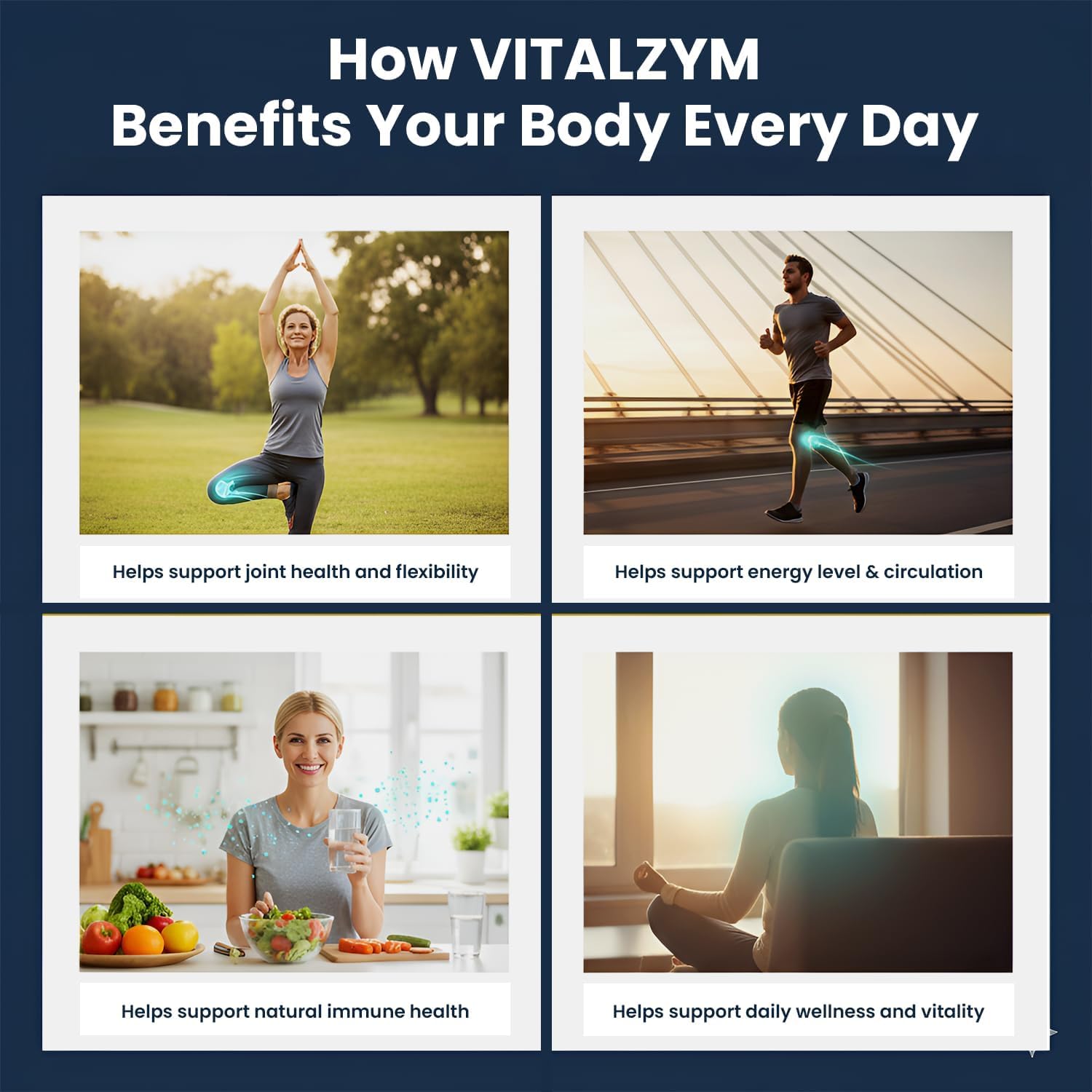 Proteolytic Systemic Enzymes Liquid Gel Capsules with Serrapeptase, Immune and Joint Support, Natural Ache Relief Plus Fertility Supplement 180 Capsules - Image 4