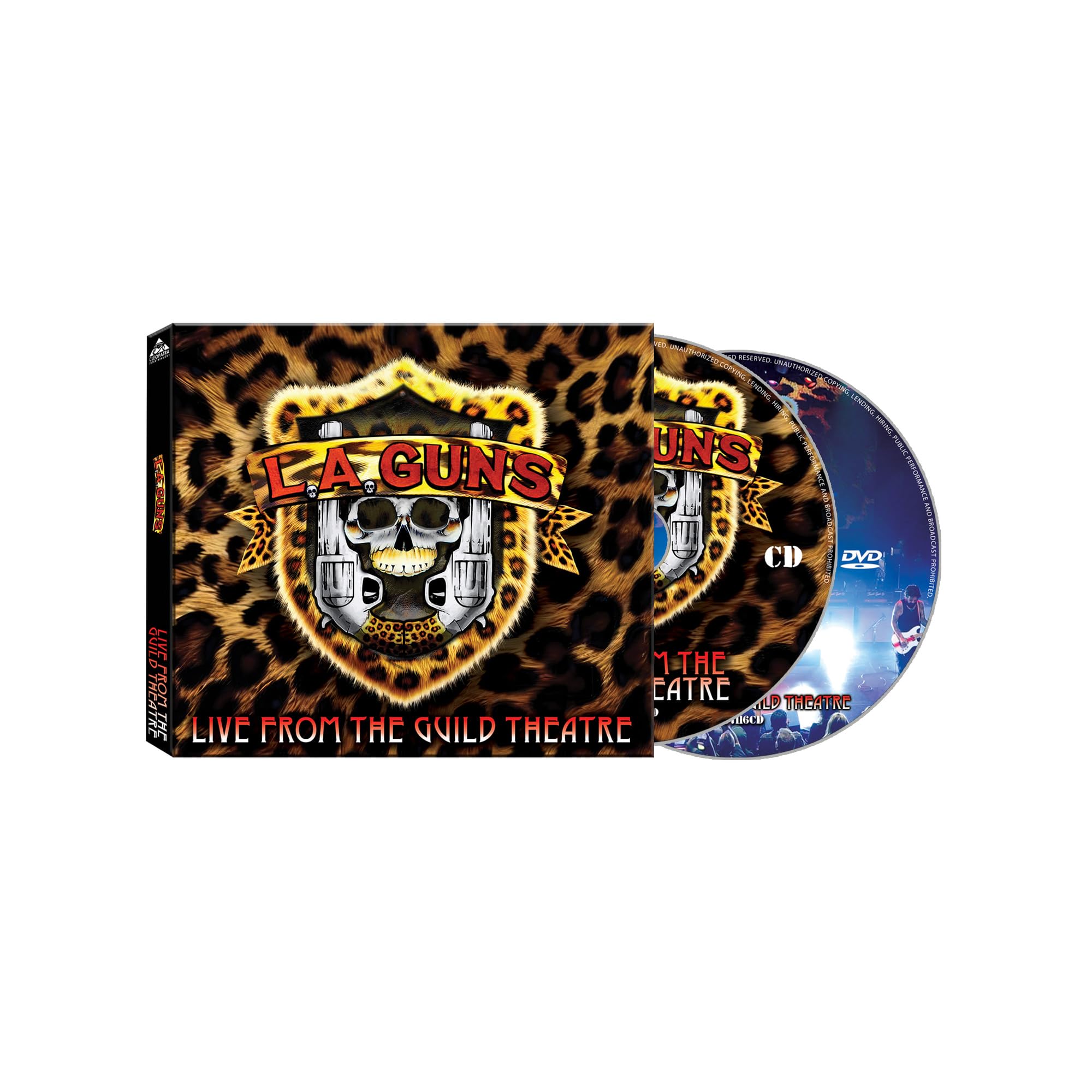 LA GUNS - Live From The Guild Theatre - CD (CD + DVD)