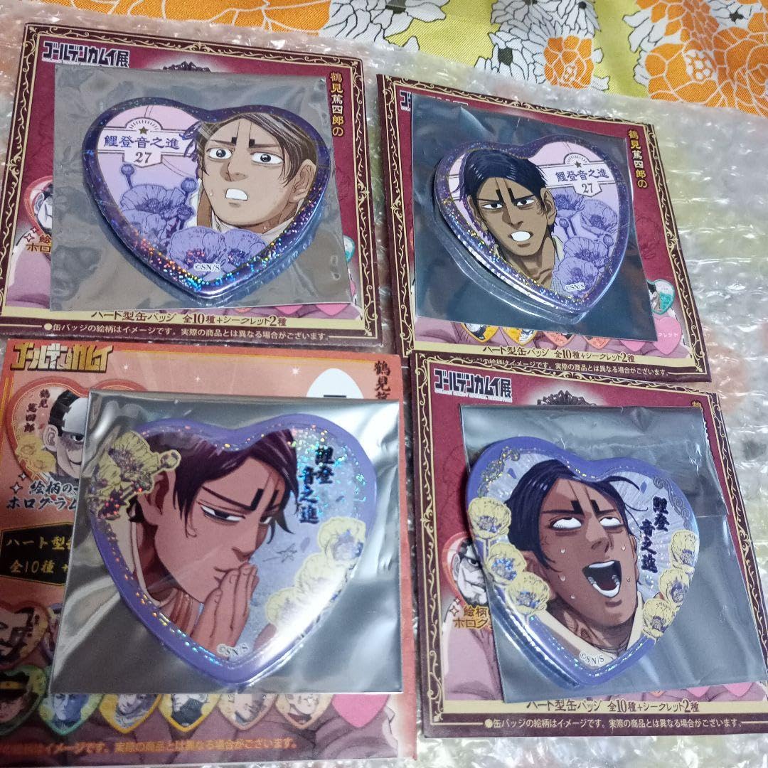 ゴールデンカムイ 鯉登 缶バッジ 12個セット