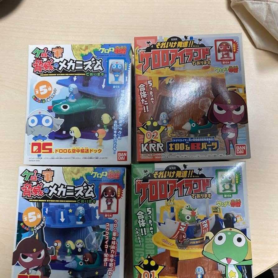 ケロロ軍曹　ケロン軍脅威のメカニズム 5個セット Amazon.co.jp: ケロロ軍曹 帰ってきた!ケロン軍脅威のメカニズム