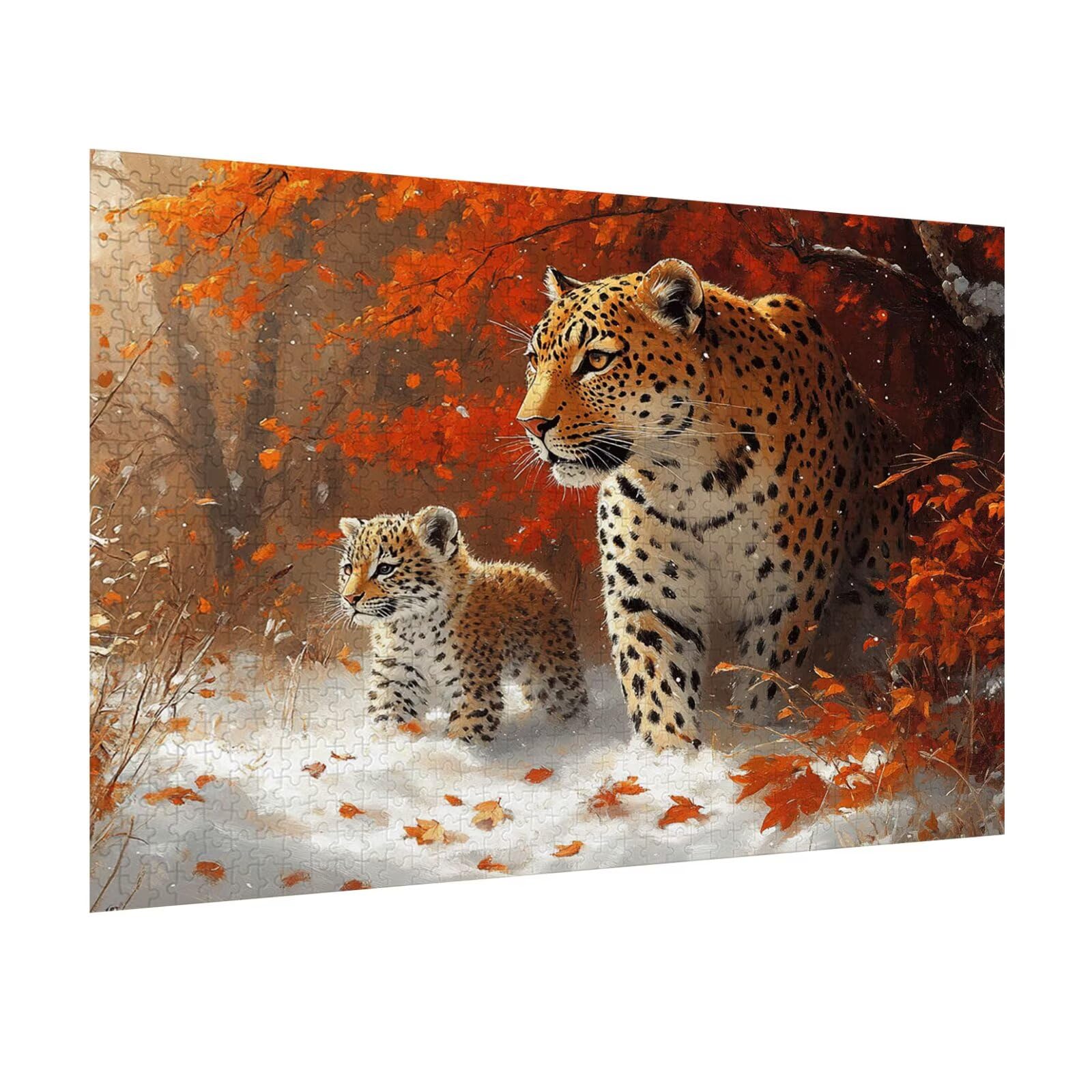 1500 sztuk puzzli dla dorosłych jesienne wymagające gry logiczne, n-700