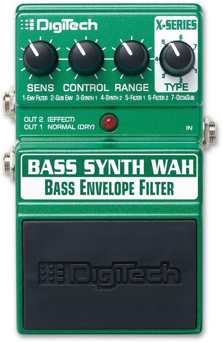 Digitech XBW Bass Synth Wah Pedal