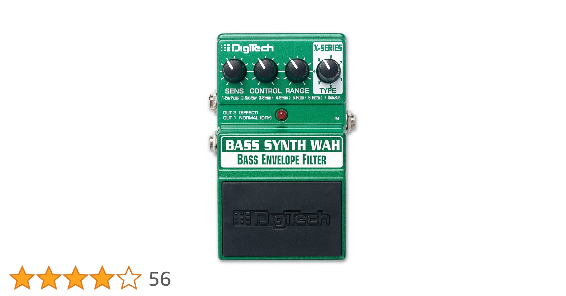 DigiTech BASS SYNTH WAH ベースエフェクター Digitech BASS SYNTH WAH Review - YouTube
