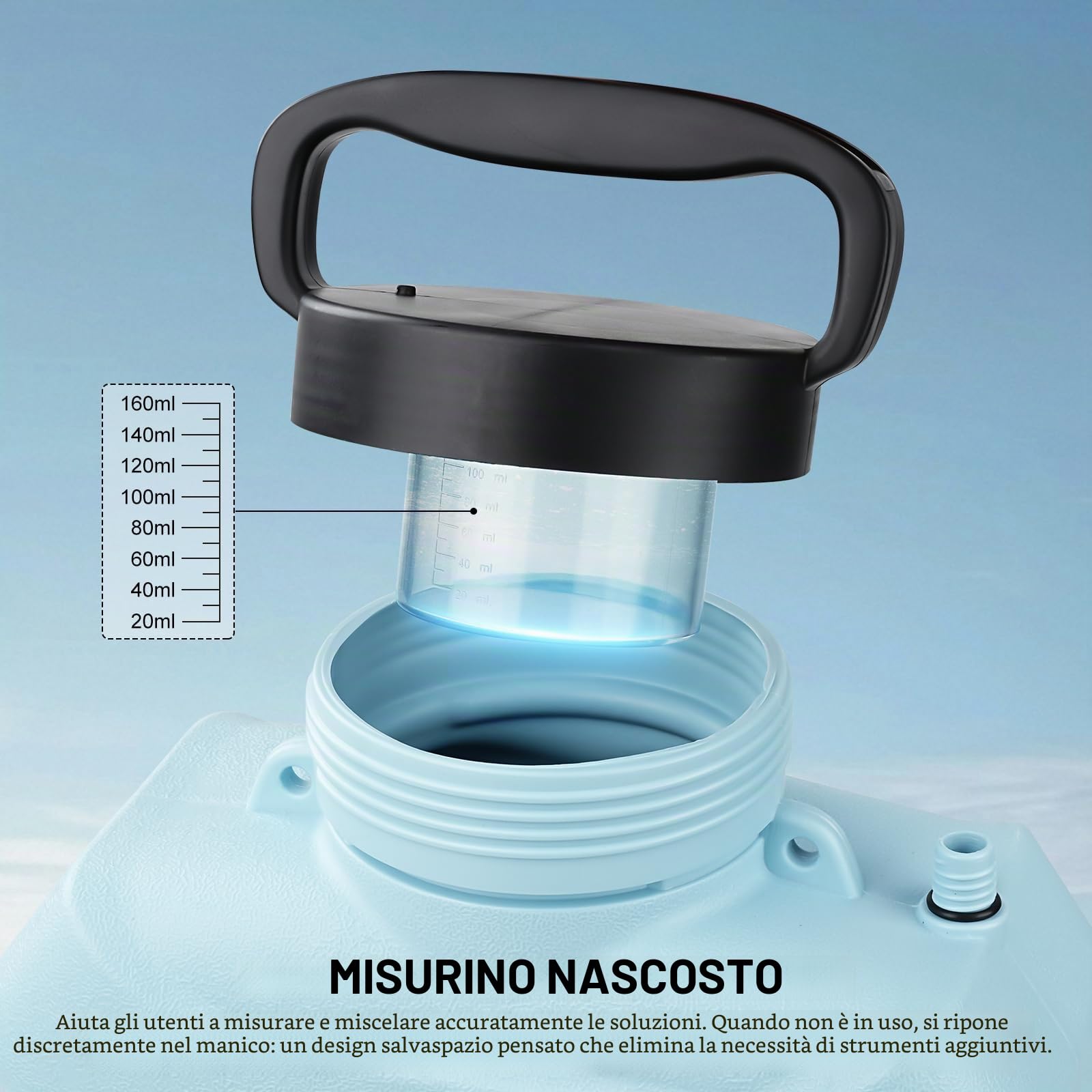 Nikou Pompa Irroratrice a Batteria 12L, Spruzzatore a Pressione Elettrico Zaino Nebulizzatore, con Lancia Telescopica, Spallacci Regolabili, 5 Ugelli, per Giardino Foresta Agricoltura