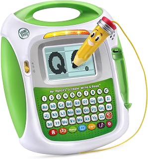 LeapFrog Mr. Pencil's Scribble Write & Read Green - Interactive Tracing Toy for Letters, Numbers & Spelling Ages 3+