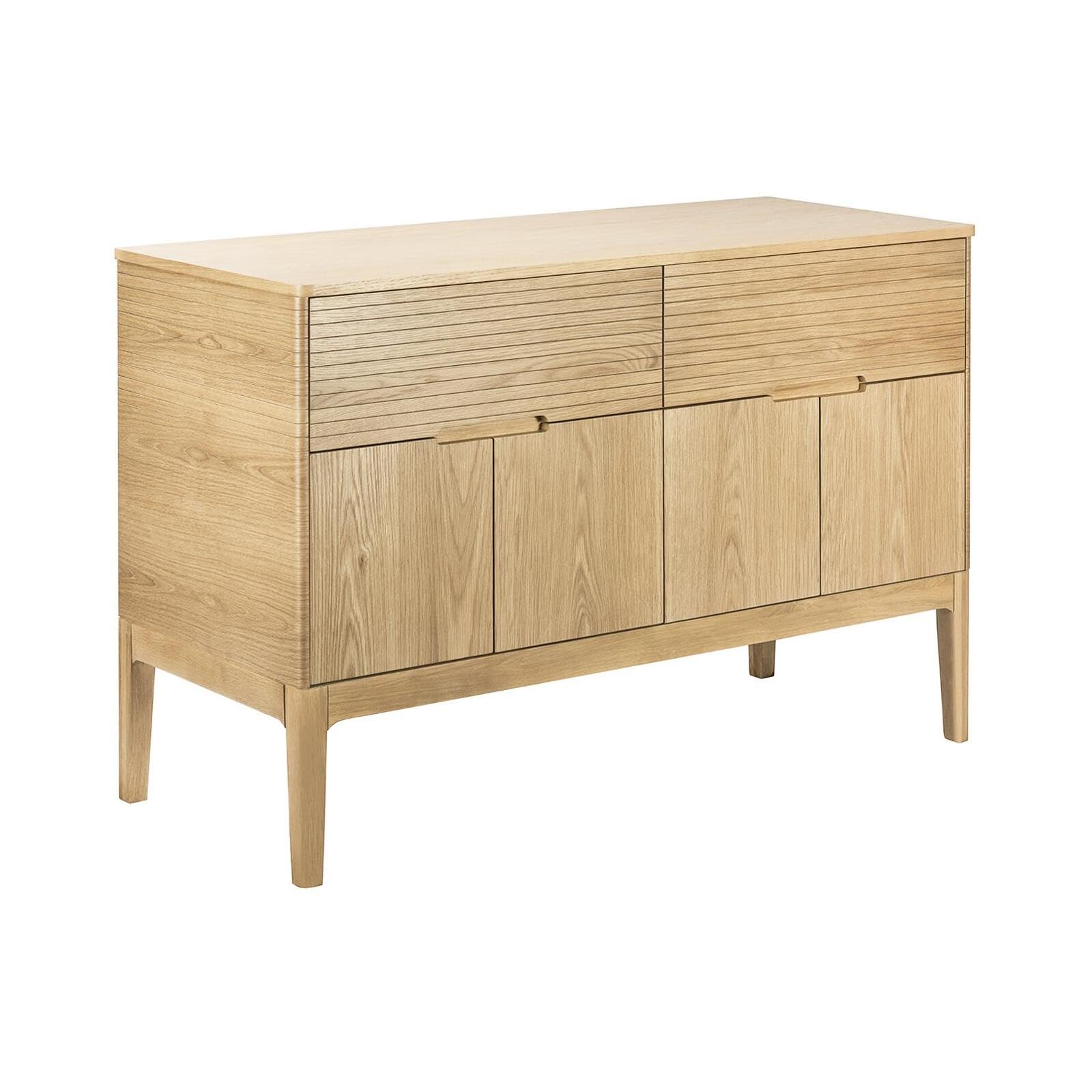 MOB-IN Mobile doppio lavabo 120 cm in rovere naturale Alaska