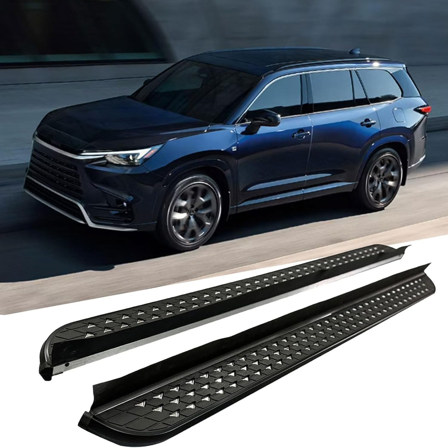 2Pcs Running Boards Fits for Lexus TX 350 500h 550h 2024 2025 2026 Side Steps Nerf Bar Pedal Protector with Brackets