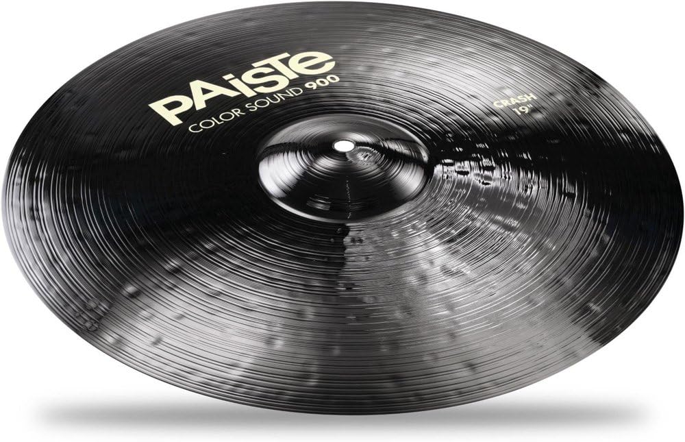 Paiste 19 Inches Color Sound 900 Black Crash Cymbal
