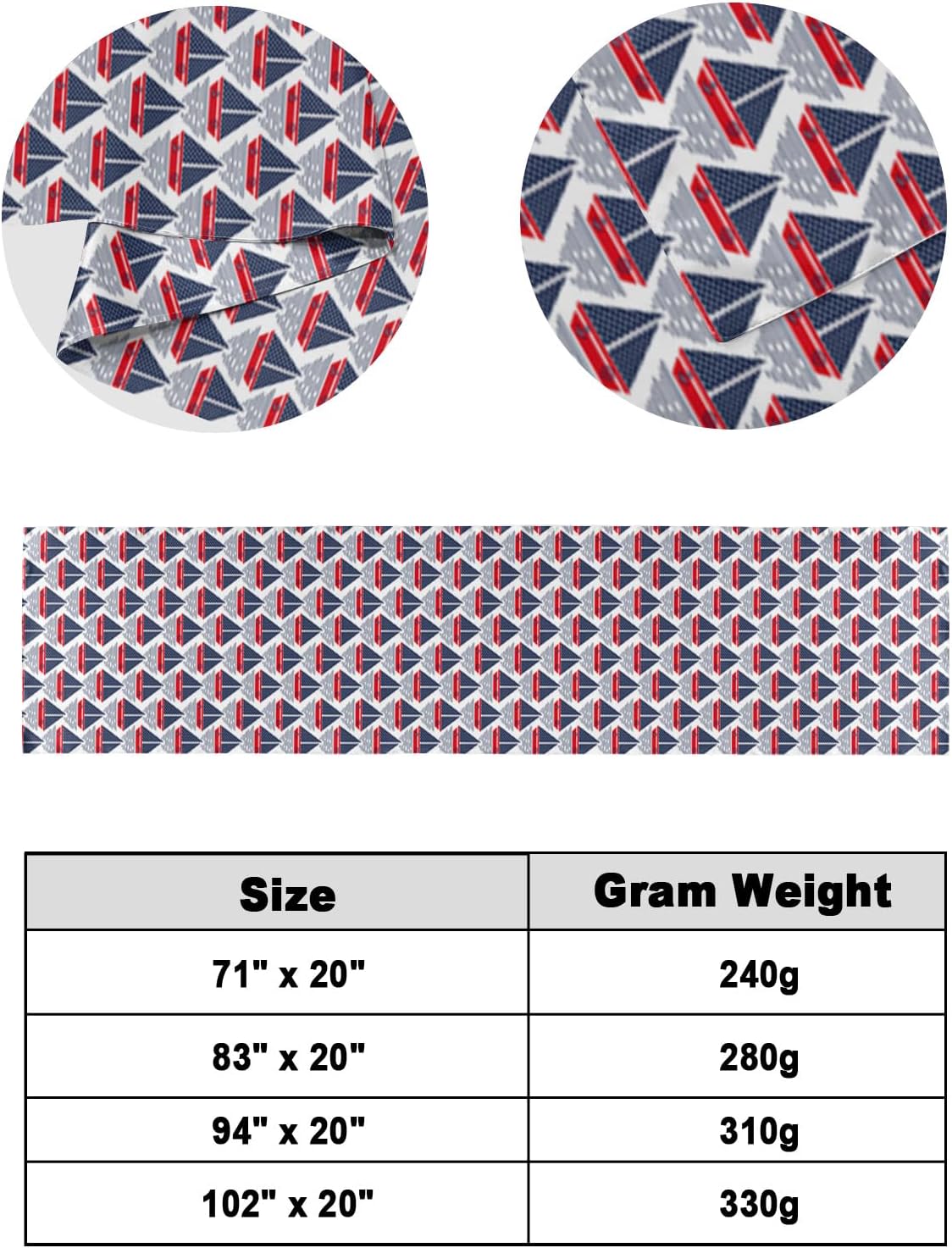 Smile Sunflower Bed Runner Scarf Coastal Anchor Star Ships and Lines Bedding Scarf Decorative Bed Runners Cover for Home Bedroom Hotel Wedding Room Bed Scarf for Foot of Bed Queen 83x20in