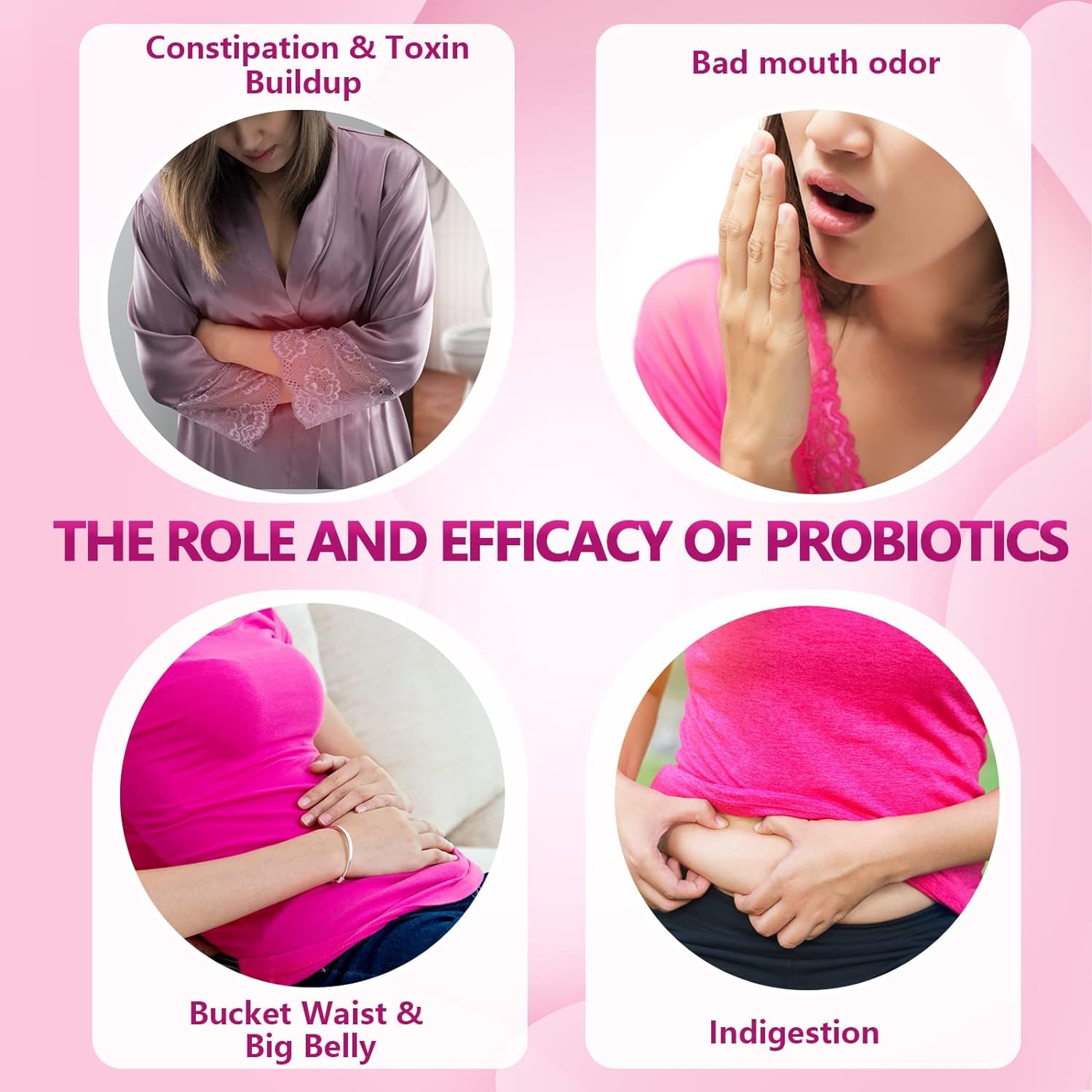 Women's Probiotics, 120 Tablets 120 Billion CFU 18 Strains, Contains Organic Prebiotic Cranberry, Probiotic Supplement for Digestion, Immunity, Women's Health, Soy Gluten Dairy Free — Amazon image 7