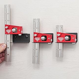 Woodpeckers inDexable Square System, Deluxe Dovetail Combination Square Set, Feature Packed Woodworking Square - Includes 3 Blades & 3 Heads & 3 Rack-Its