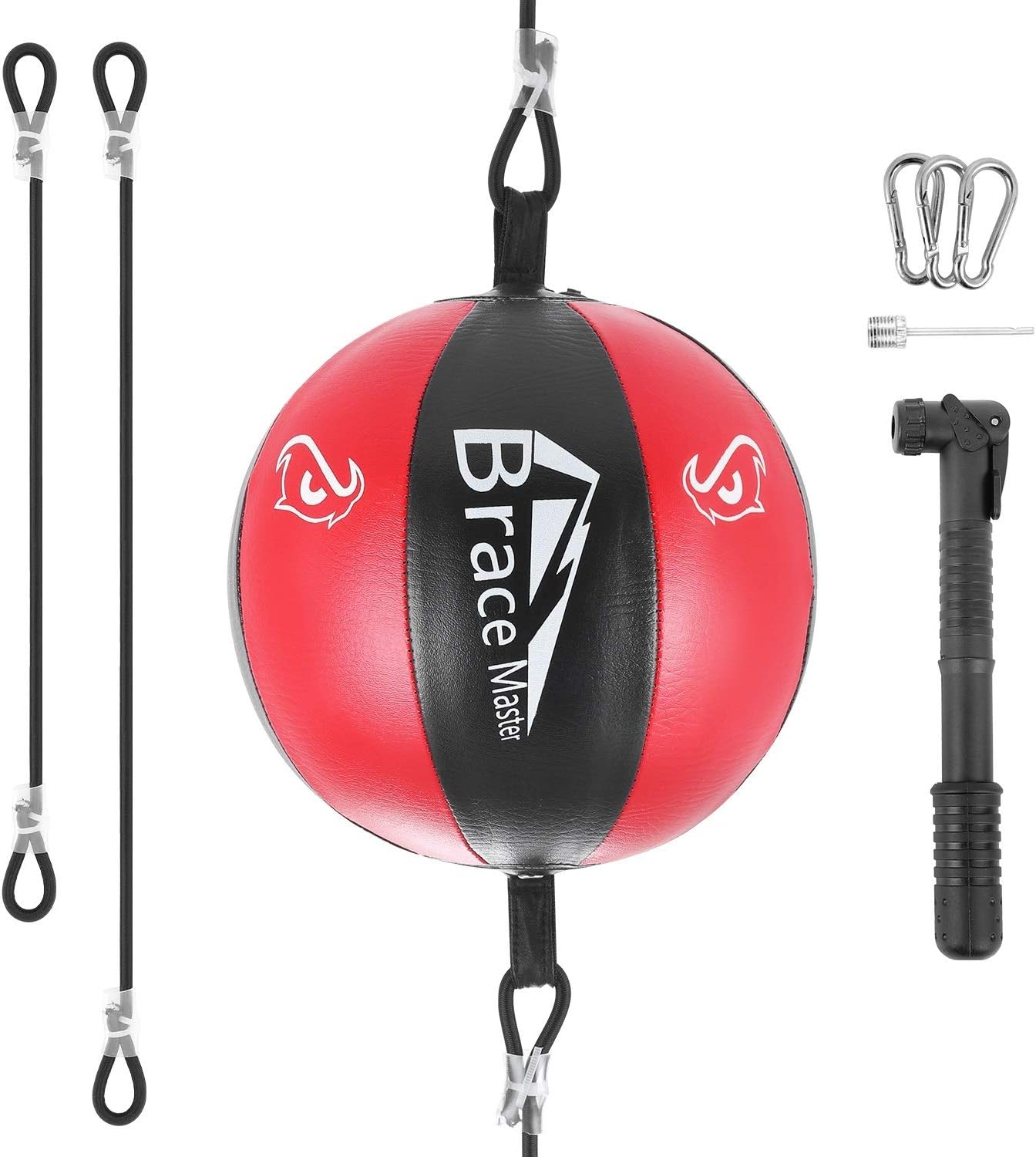 Brace Master Air Double-End Punching Ball Speed Training Ball for Boxing MMA Speed Training Suit for Men & Women : Sports & Outdoors