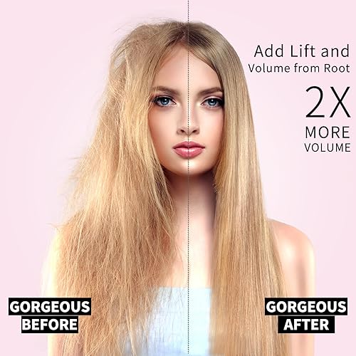 Miniatura 3 de JenHow Cepillo secador de pelo profesional con soplador de pelo de cerámica iónico, secador de pelo 4 en 1 y voluminizador con barril ovalado,