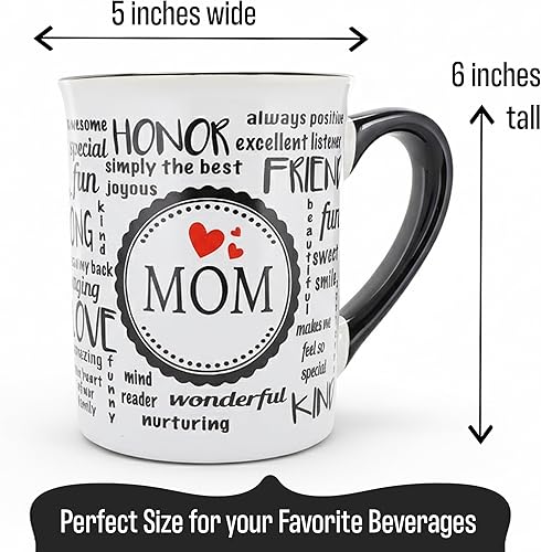 Miniatura 3 de Taza de café para mamá, de cerámica, de 16 onzas, para embarazo, para las nuevas mamás, taza grande para Navidad, regalos de cumpleaños, regalos