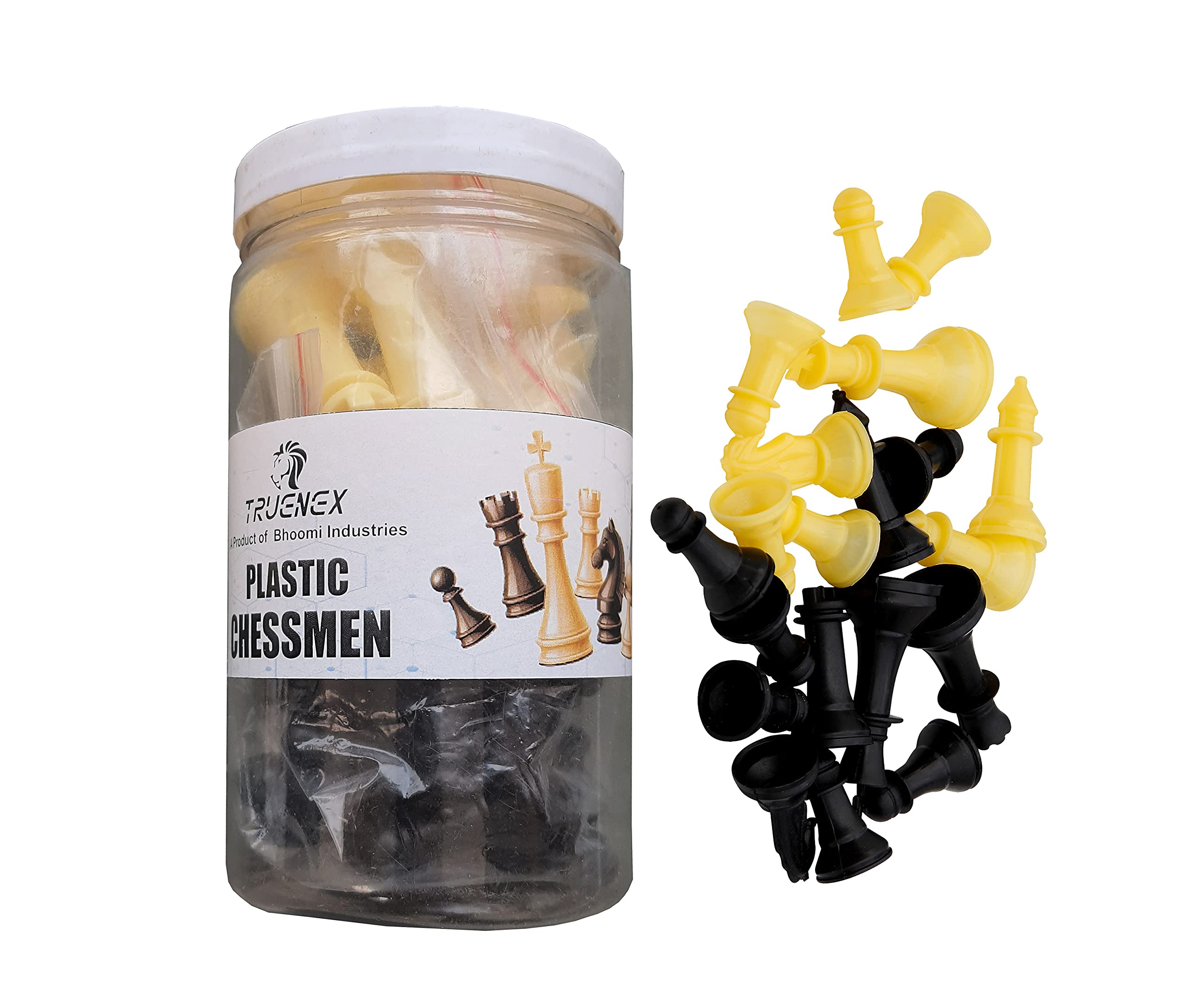 TRUENEX Plastic Chessmen Large Size Chess Goti Set (B098KGN1LG) Amazon Price History, Amazon Price Tracker