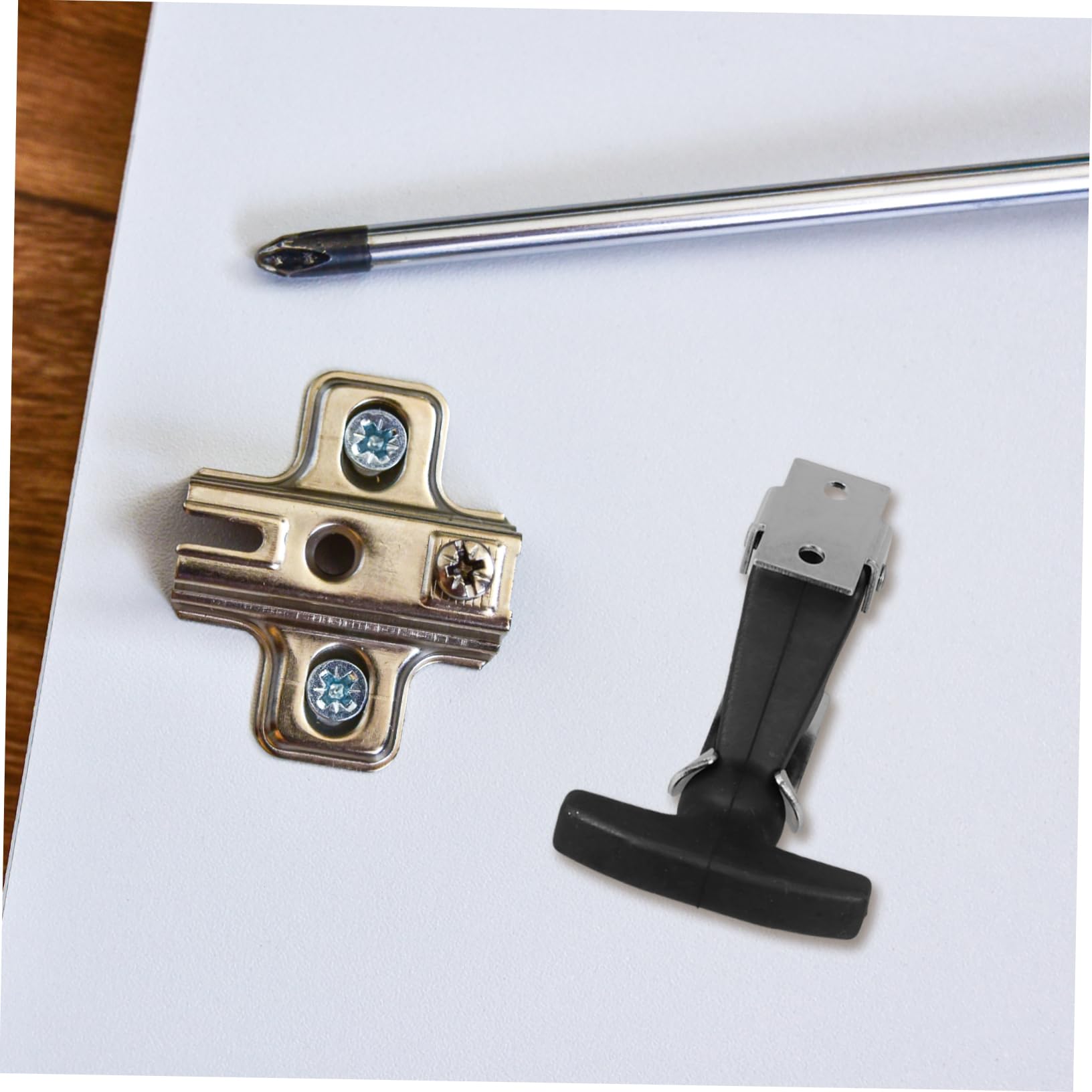 HAWILLOSCH 2sets Tool Box Hasp Latch Marine Industry Compatible Rubber Hasp Latches for Car Hood Easy Install 2pcs*2