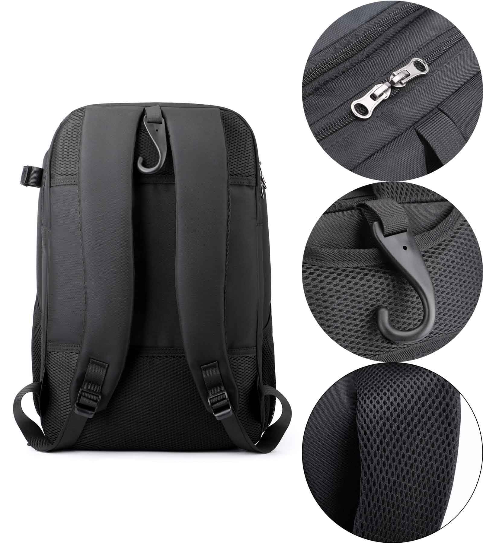 Sac à dos de tennis pour 2 raquettes - Sac à dos de sport avec compartiment à chaussures - Étanche - Pour football, basketball, baseball, badminton - Pour homme et femme