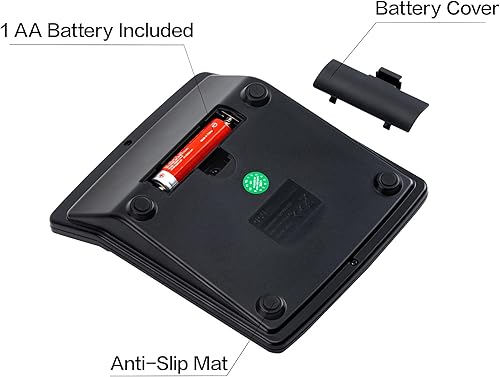 Miniatura 5 de Calculadora, calculadoras de escritorio de función estándar deli con pantalla LCD grande de 12 dígitos y botón sensible, calculadora de oficina de