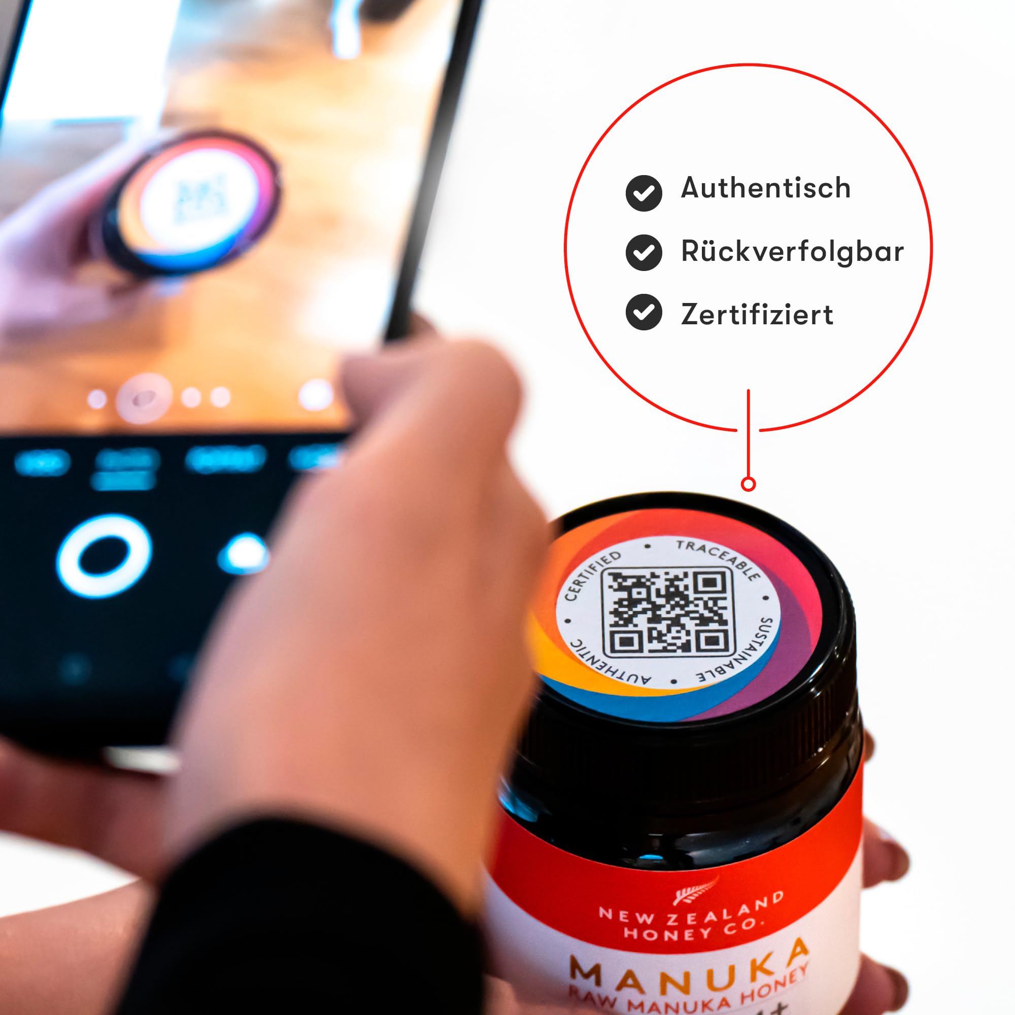Manuka Honig MGO 514+ UMF 15+ 250g Aktiv Roh Hergestellt in Neuseeland Zertifiziertem Methylglyoxal Gehalt