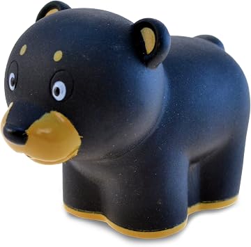 DolliBu Black Bear Bath Buddy Squirter Water Toy Floating Pool Toys