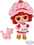LOL Surprise Aime les Poupées Scented Strawberry Shortcake Tots avec 7 Surprises, Animal de Compagnie, Vêtements, Chaussures, Autocollant, Chapeau, Ensemble de Jeu Maison Fraise Transformable – 6 Personnages Sucrés !