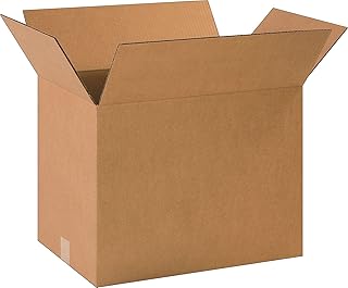 18.5 x 12.5 x 14-Inch Shipping Boxes, 32 ECT, Brown, 20/Carton (181214)