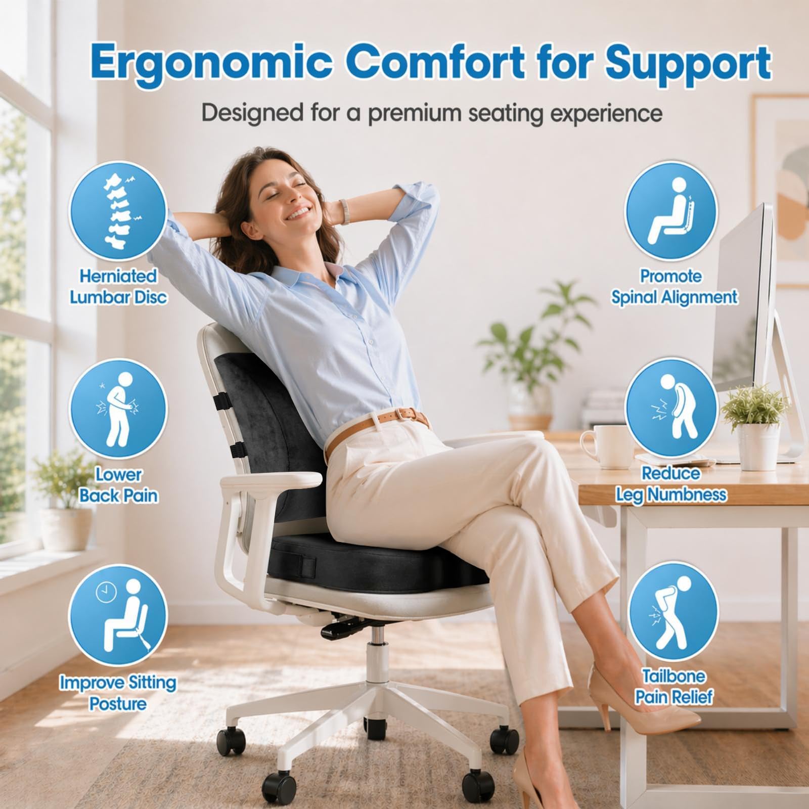 CloudBliss Lumbar Pillows