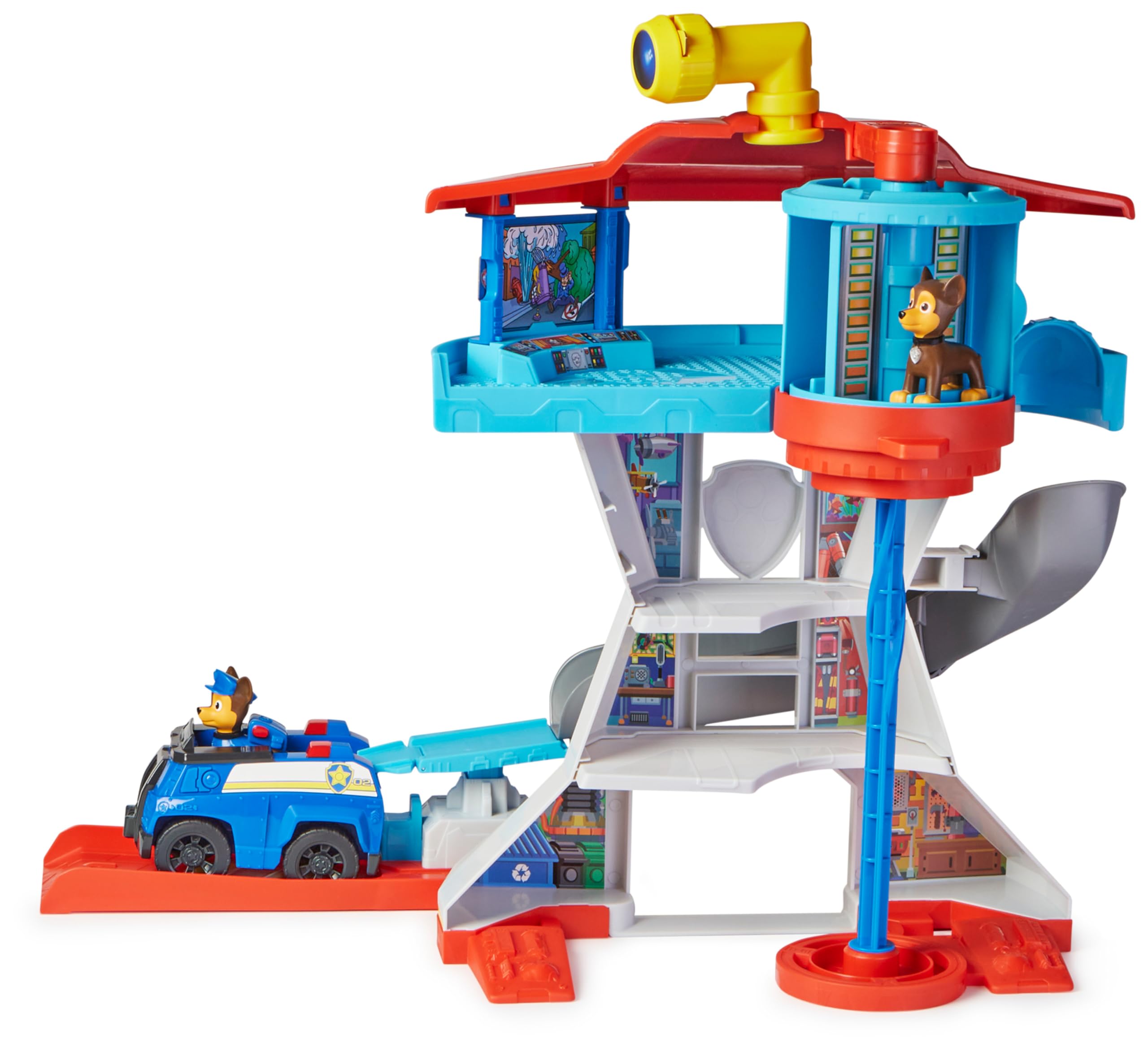 Paw Patrol, Quartier Generale, Set di Gioco Torre di Controllo, 3+ Anni
