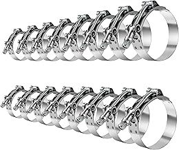 T Bolt Hose Clamps Exhaust Stainless Steel Powerful Welding Repair Tool Sealing Pipe Clip