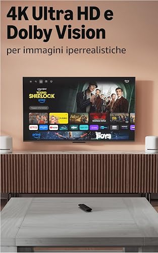 Amazon Fire TV Stick 4K Plus, avec prise en charge du Wi-Fi 6 et des technologies Dolby Vision/Atmos et HDR10+, Trouvez vos séries plus rapidement avec Alexa+ - 3