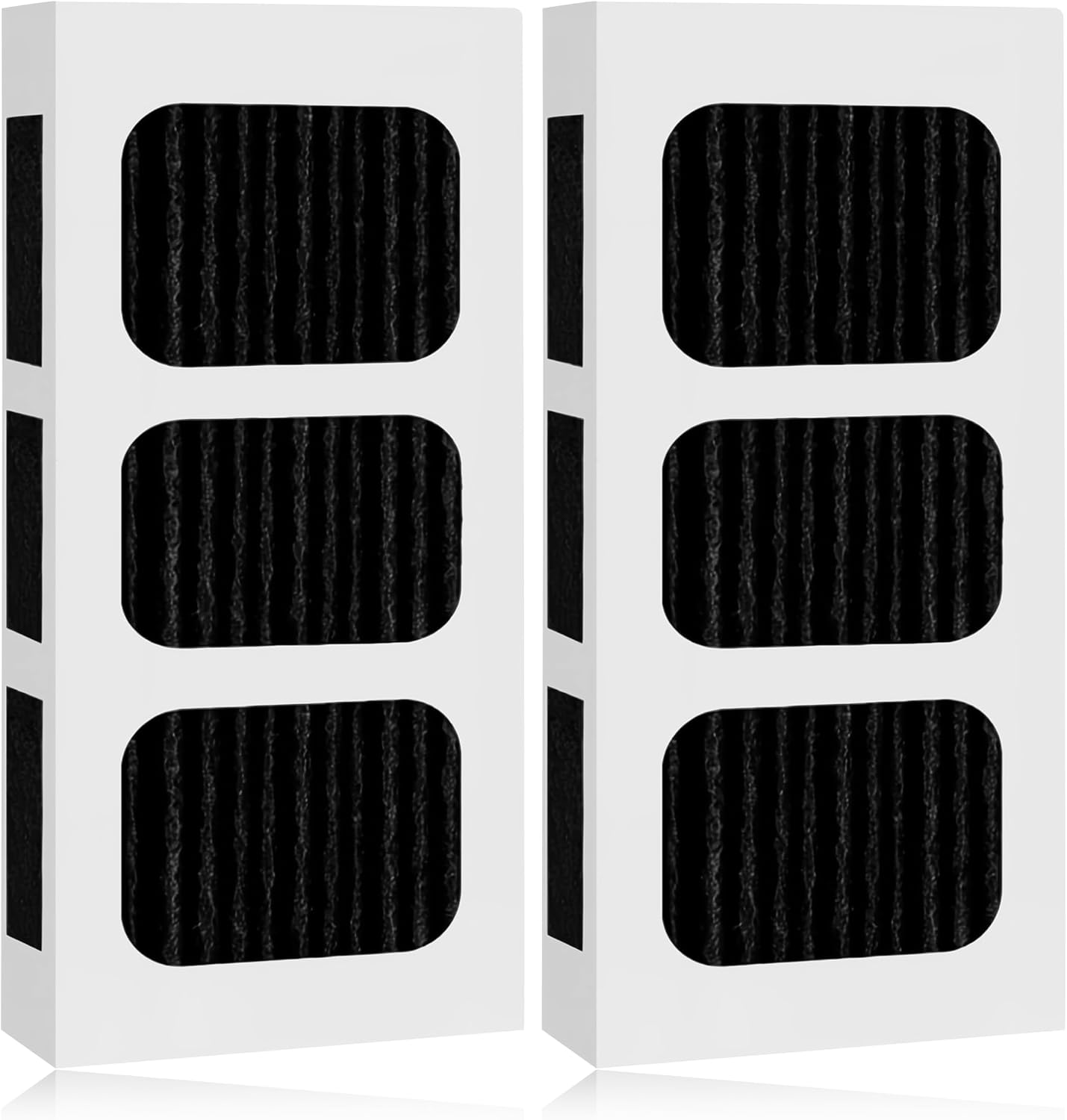 PartsBroz PAULTRA2 Refrigerator Pure Air Ultra 2 Refrigerator Air Filter 2-Pack for Frigidaire FGHB2868TF5 FG4H2272UF FRSS2623ASG GRSC2352AF3 PRMC2285AF FGHB2868TF7 FRSS2623ASC FRSS2623ASD FPRU19F8WF3