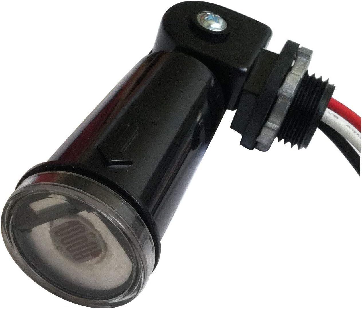 Photocell Photo Control Dusk to Dawn Switch - Pencil Stem Mount Swivel Type 120V Weatherproof MPI-39060