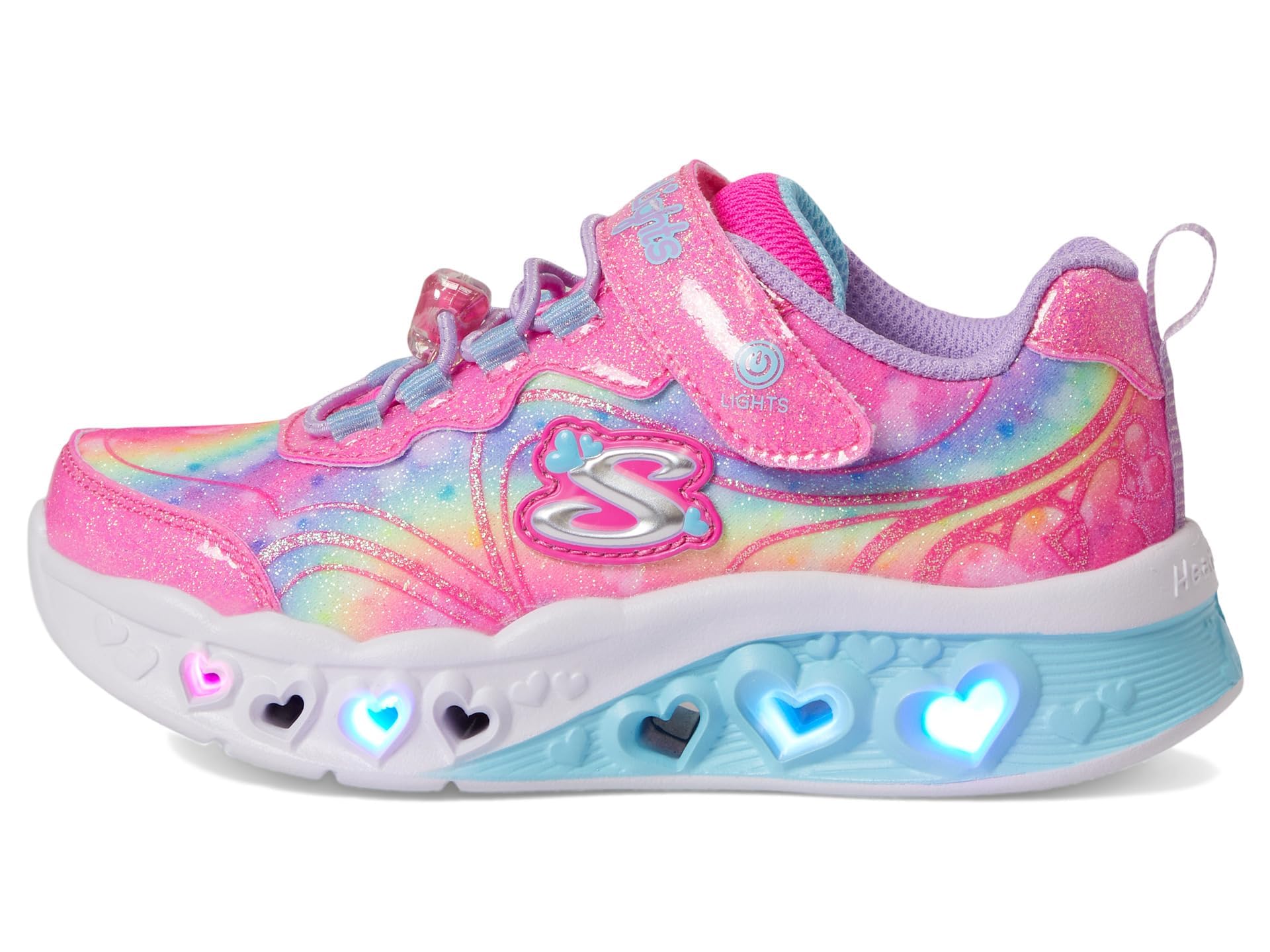 Skechers Flutter Heart Lights Groovy Swirl Scarpe sportiveBambine e Ragazze