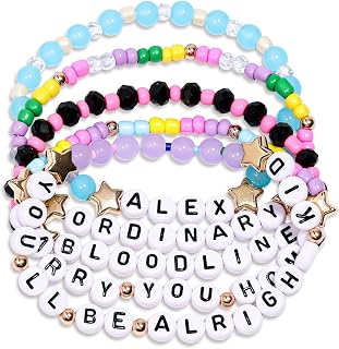 AICase for Alex Warren Merch Gifts Inspired Bracelets 5 Pcs Stackable