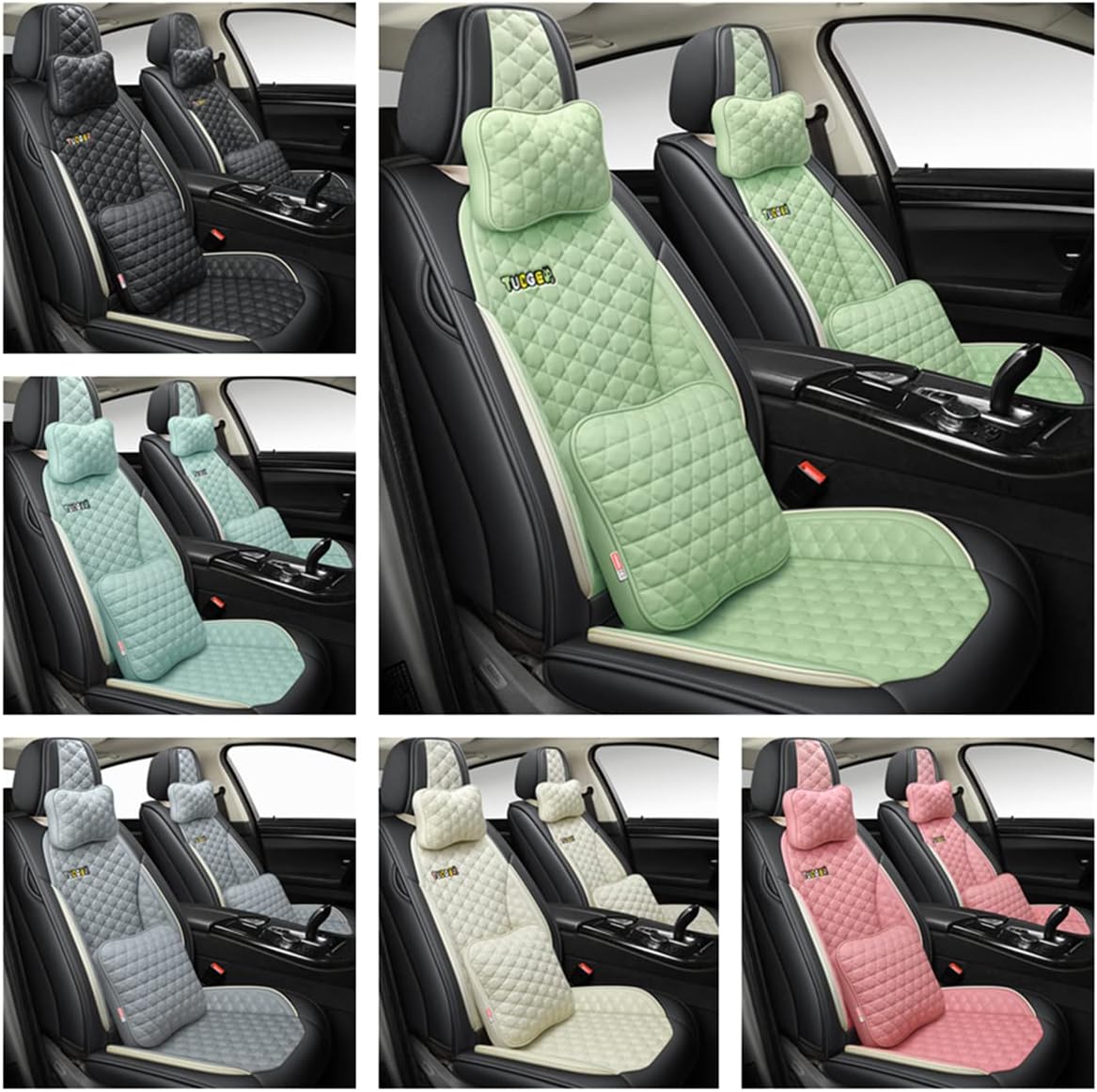 商品サービス 車の座席の革保護カバー 前後4つの部分セット 通気性のある布 ほとんどの車のsuvと互換性があります 送料込み Trilogyfpa Jpkabigting Com