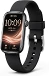 MorePro Health Fitness Tracker, 24/7 Heart Rate Monitor with Blood Pressure, Blood Oxygen, Sleep Tracking, IP68 Waterproof Activity Trackers with Step Counter, Compatible with iOS Android