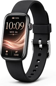 MorePro Health Fitness Tracker, 24/7 Heart Rate Monitor with Blood Pressure, Blood Oxygen, Sleep Tracking, IP68 Waterproof Activity Trackers with Step Counter, Compatible with iOS Android
