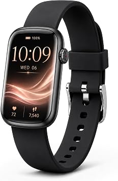 MorePro Health Fitness Tracker, 24/7 Heart Rate Monitor with Blood Pressure, Blood Oxygen, Sleep Tracking, IP68 Waterproof Activity Trackers with Step Counter, Compatible with iOS Android