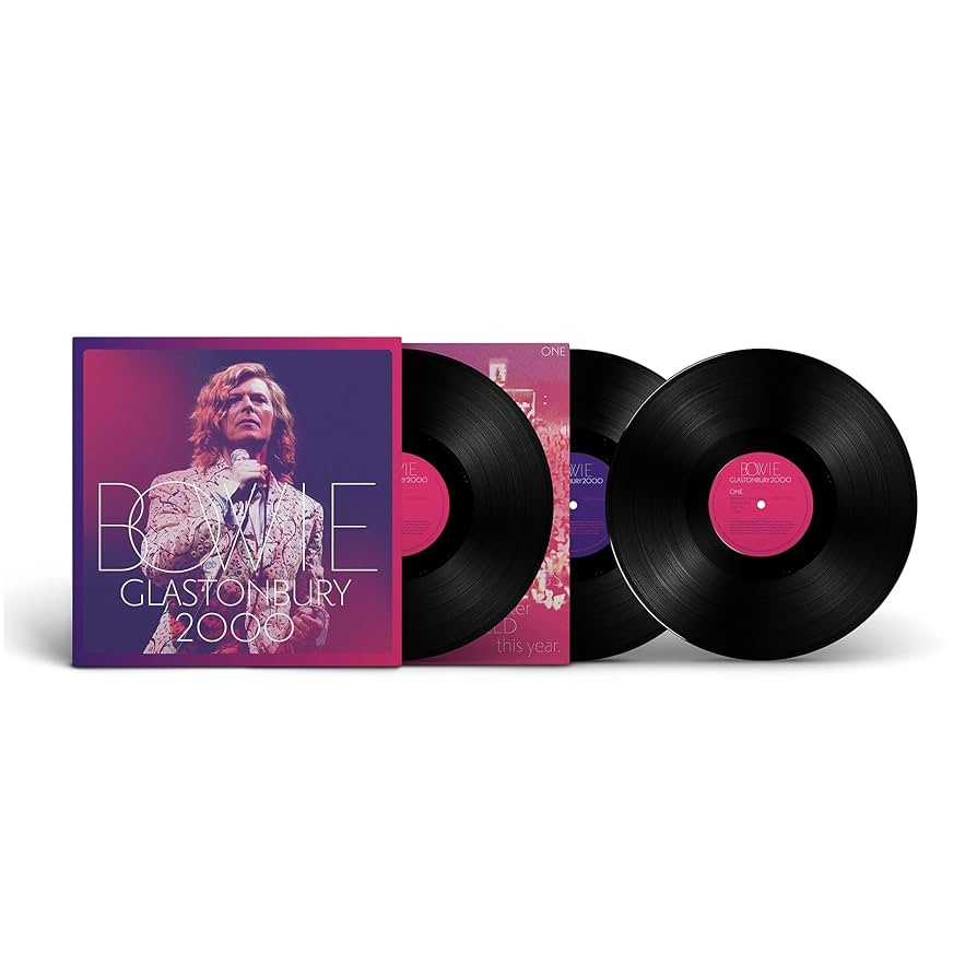 レア⭐︎Bowie Glastonbury 2000 デビットボウイレコード LP レア⭐︎Bowie Glastonbury 2000 デビットボウイレコード LP