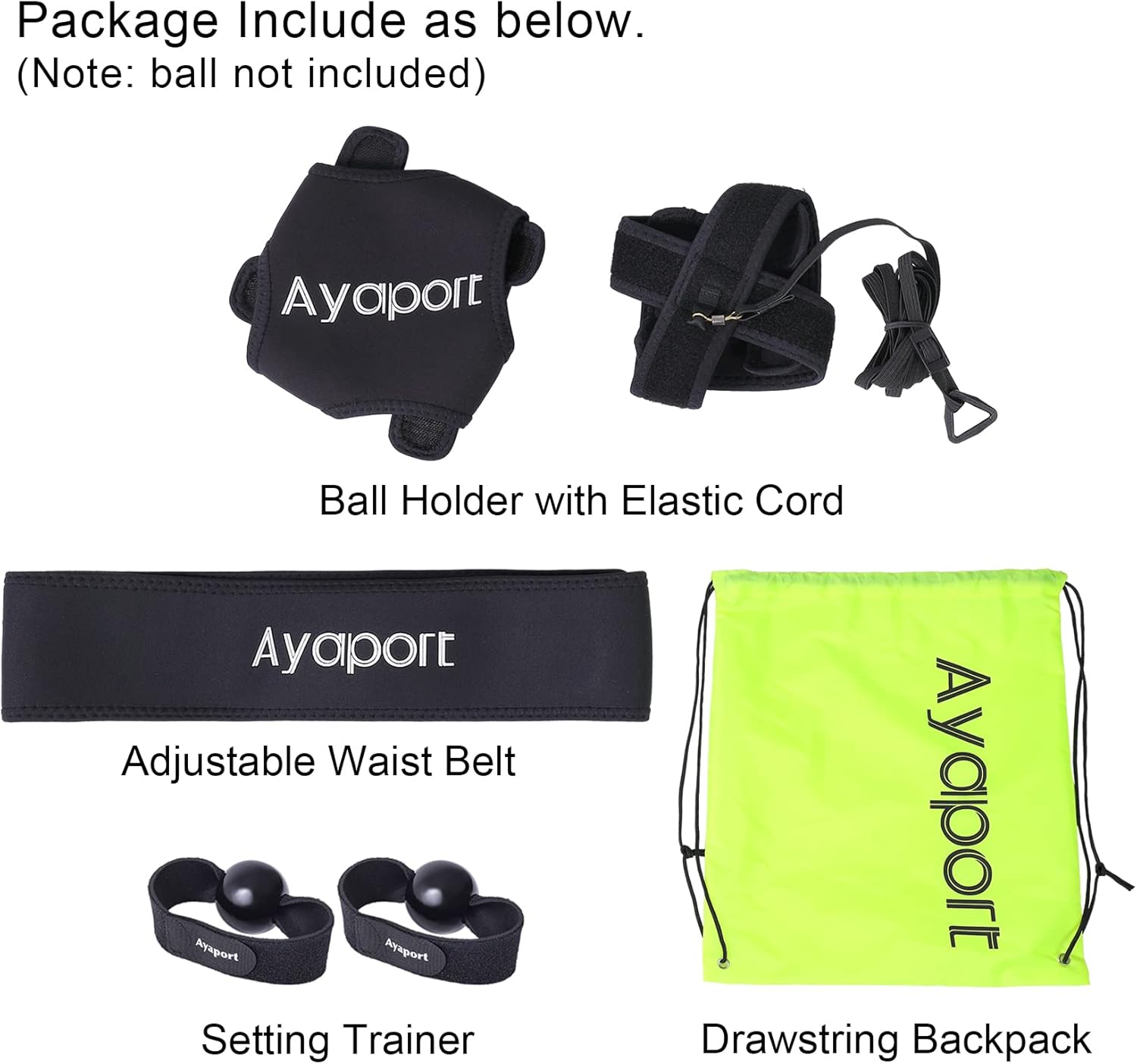 Ayaport Volleyball Training Equipment Solo Trainer Perfect Practice Aids of Serving, Setting, Spike for Beginners, Great Volleyball Gear Gifts for Teen Girls : Sports & Outdoors