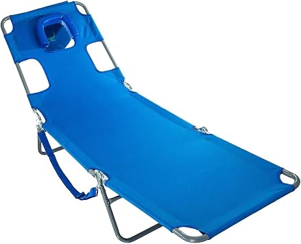 Ostrich Chaise Lounge Folding Portable Sunbathing Poolside Beach Chair (3 Pack)