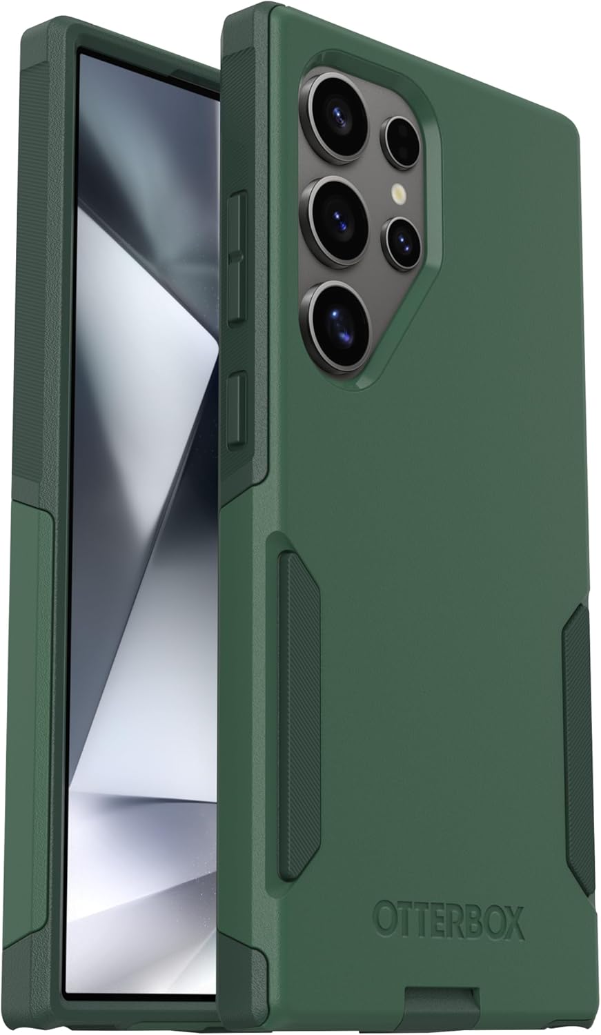 OtterBox Samsung Galaxy S24 Ultra (Only) - Commuter Series Case - Trees Company (Green) - Slim & Tough - Pocket-Friendly - with Port Protection - Non-Retail Packaging