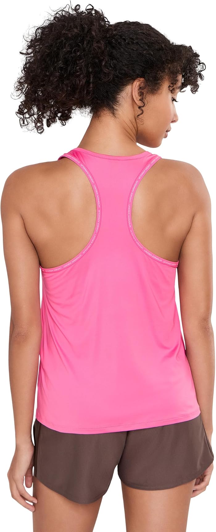 Женская майка Under Armour Tech Knockout, цвет: Розовый — фото 3