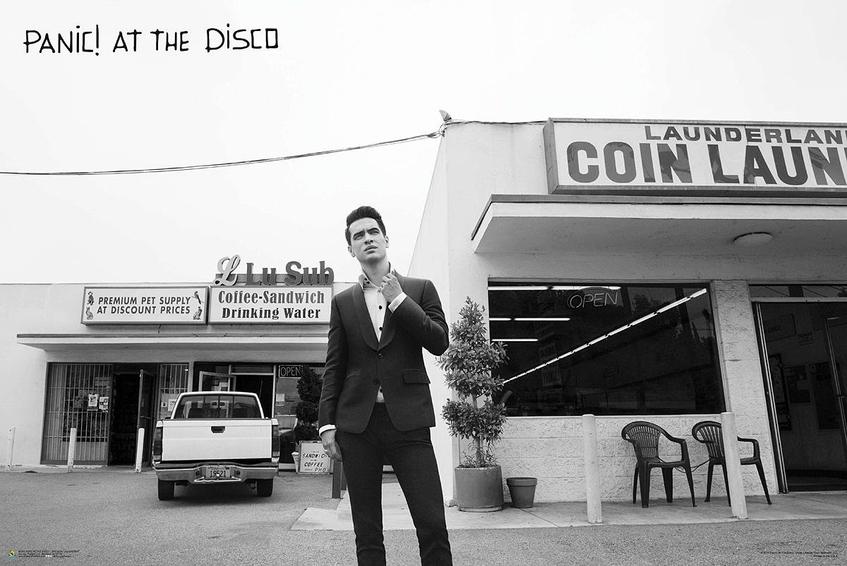 Buyartforless Panic at The Disco - Laundromat [Brendon Urie] 36x24 Music Art Print Poster