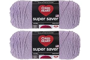 Light Purple Yarn: Super Saver 2-Pack for Endless Creative Possibilities